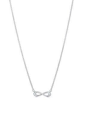 Tiffany & Co. Sterling Silver Infinity Bar Necklace